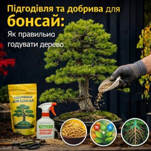 Детальніше про статтю Підгодівля та добрива для бонсай: Як правильно годувати дерево