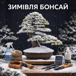 Детальніше про статтю Зимівля бонсай та догляд у холодну пору року